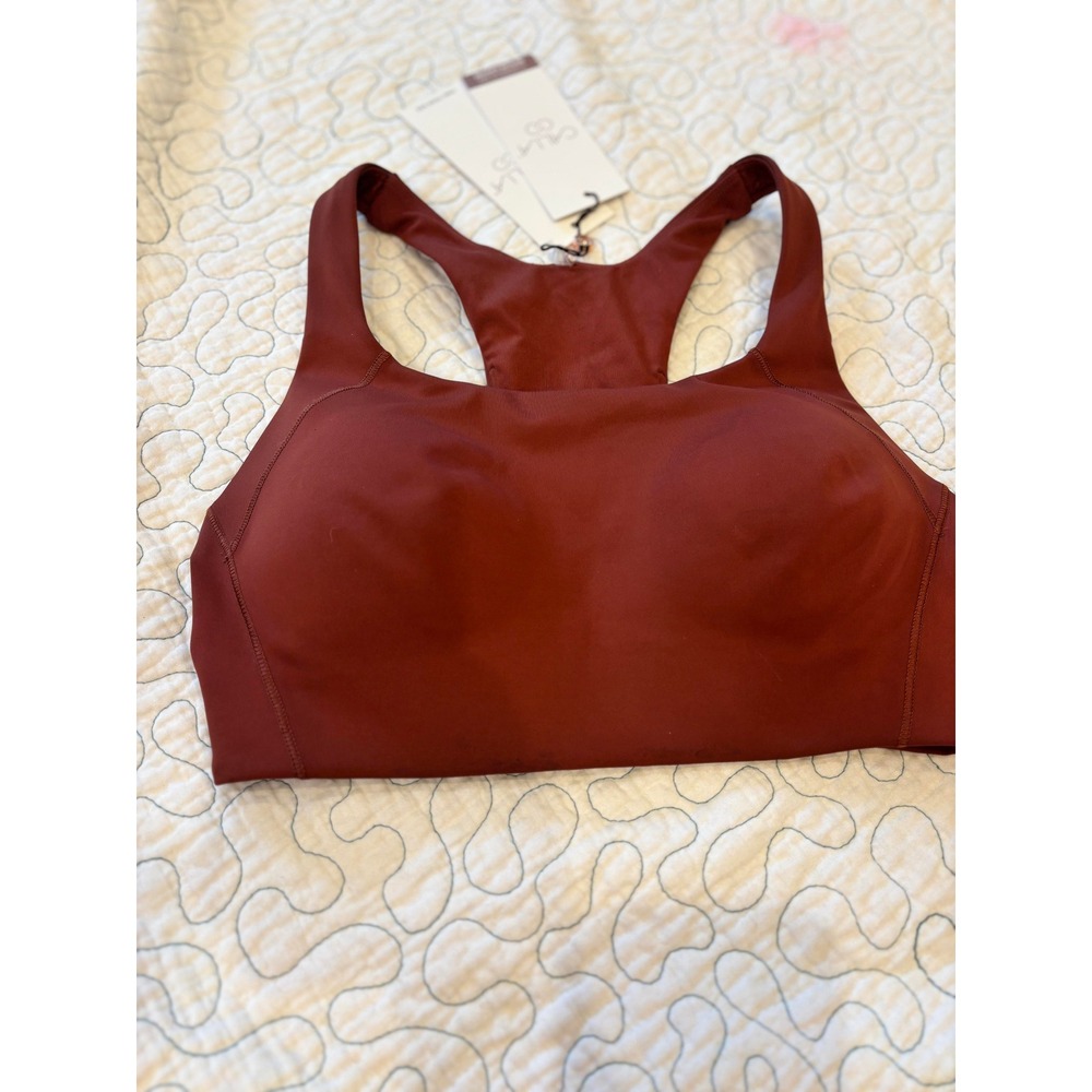 Calia PowerMove  Adjustable Sports Bra Red‎ Brown Size XS